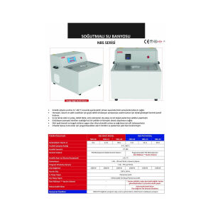 Nükleon NBS 06 Soğutmalı Su Banyosu 0.. 80 °C / 6 L