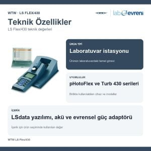 WTW LS Flex/430 Laboratuvar İstasyonu | 251301