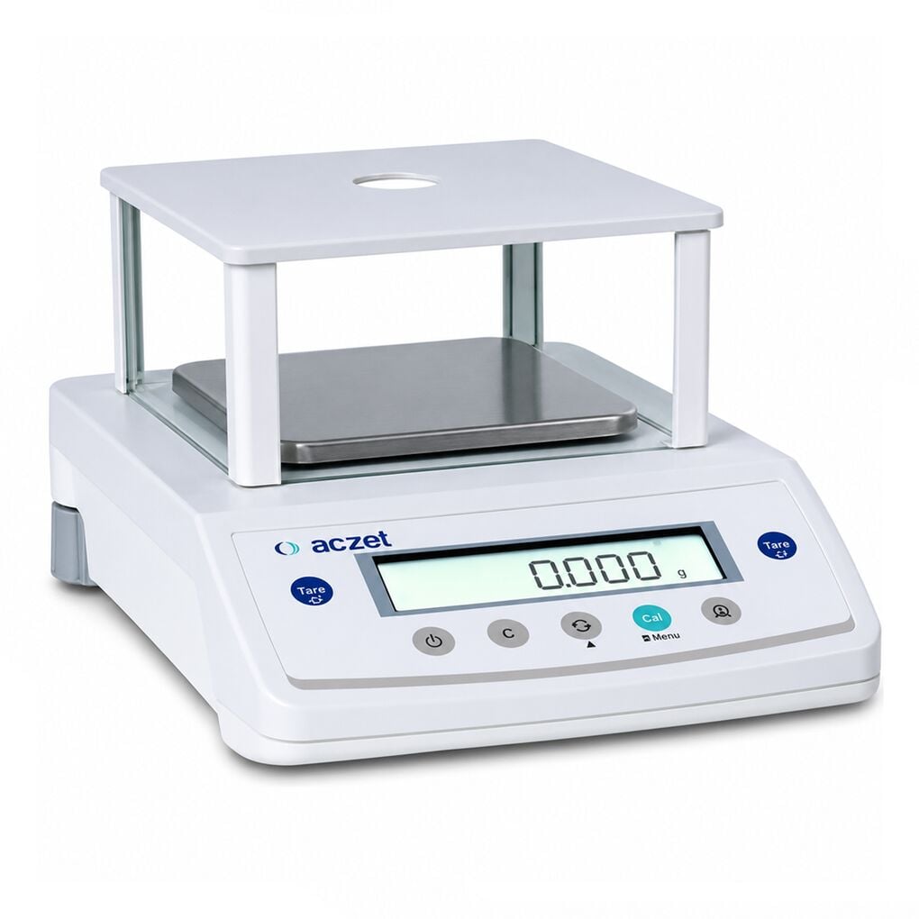 ACZET CY 1003C Yarı Analitik Terazi | 1000 g | 0,001 g | OTO Cal
