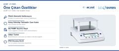 ACZET CY 1003C Yarı Analitik Terazi | 1000 g | 0,001 g | OTO Cal