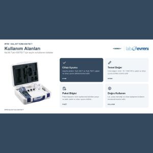 WTW Kal.Kit Turb 430/750 T Turbidimetre Aksesuarı | 600561