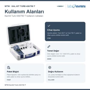WTW Kal.Kit Turb 430/750 T Turbidimetre Aksesuarı | 600561