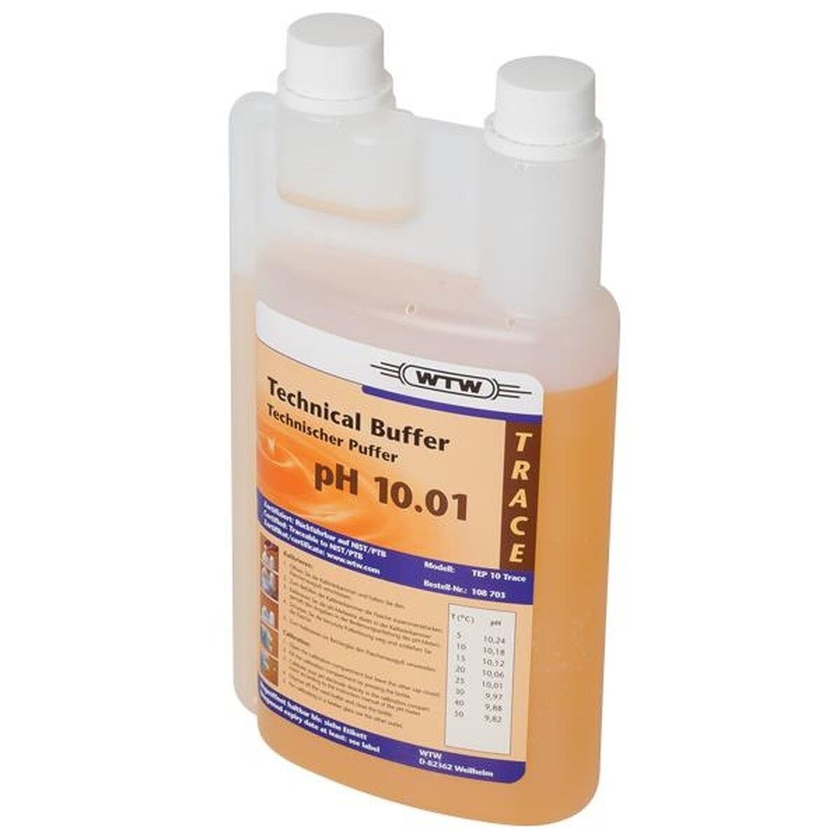 WTW TEP 10 Trace Teknik pH Tampon Çözeltisi | pH 10,01 | 1 L | 108703