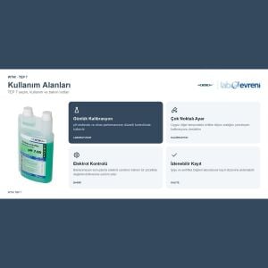 WTW TEP 7 Teknik pH Tampon Çözeltisi | pH 7,00 | 1 L | 108702