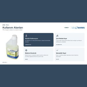 WTW TPL 4 Teknik pH Tampon Çözeltisi | pH 4,01 | 250 mL | 108800