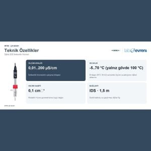 WTW LR 925/01 Dijital IDS İletkenlik Hücresi | 301720