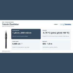 WTW TetraCon® 925/LV Dijital IDS İletkenlik Hücresi | 301718