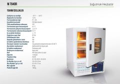 ELEKTROMAG M 7040 R Soğutmalı İnkübatör | 125 Litre | -10 .. +80