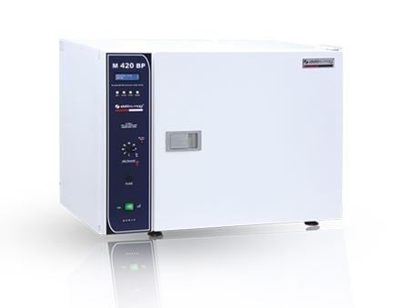 ELEKTROMAG M 420 BP Fanlı İnkübatör | Paslanmaz Çelik Kabin | 48 Litre | 100