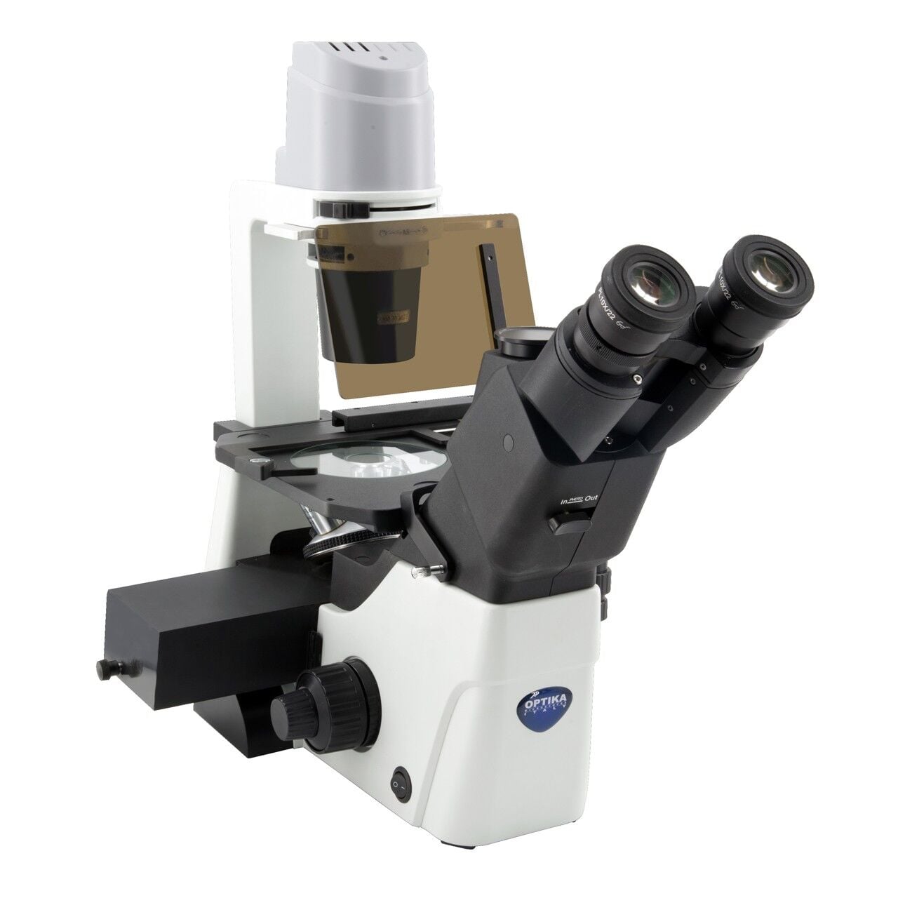 OPTIKA IM-300LD4 Ters Floresan Mikroskop | LED