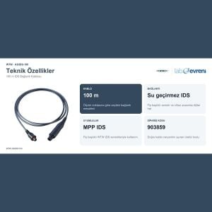 WTW AS/IDS-100 IDS Sensör Bağlantı Kablosu | 903859