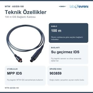 WTW AS/IDS-100 IDS Sensör Bağlantı Kablosu | 903859