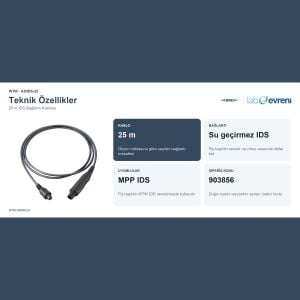 WTW AS/IDS-25 IDS Sensör Bağlantı Kablosu | 903856