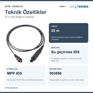 WTW AS/IDS-25 IDS Sensör Bağlantı Kablosu | 903856