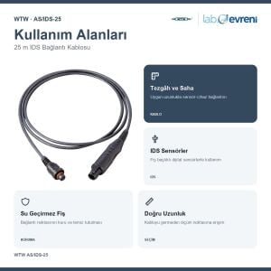 WTW AS/IDS-25 IDS Sensör Bağlantı Kablosu | 903856