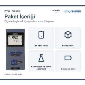 WTW ProfiLine pH 3110 Portatif pH/ORP Metre | Tek Cihaz