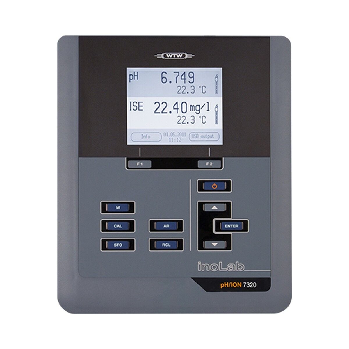 WTW inoLab pH/ION 7320 Masa Tipi pH, ORP ve ISE Metre | 1GA330