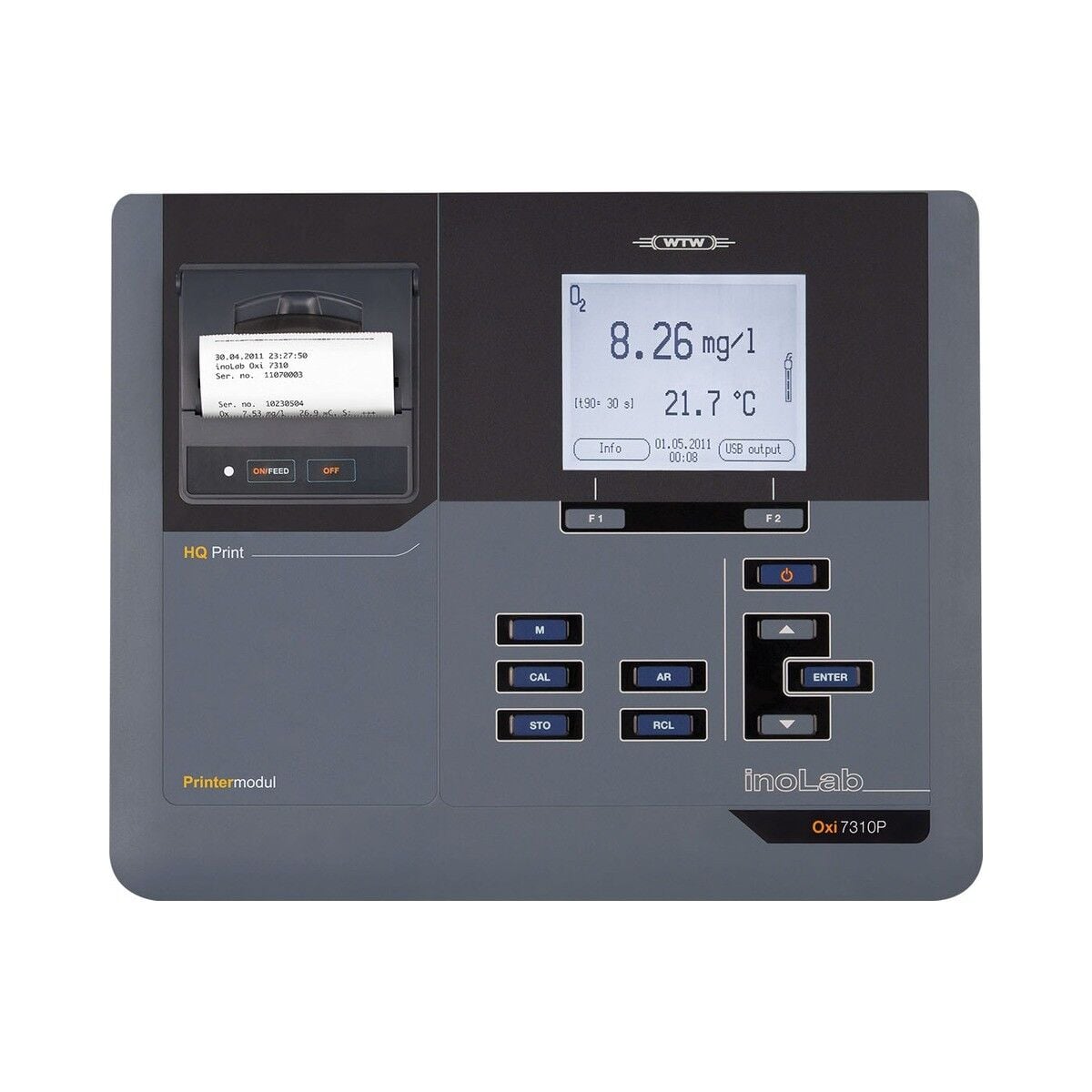 WTW inoLab Oxi 7310P Yazıcılı Masa Tipi Oksijen Ölçer | 1BA300P