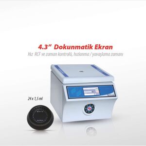 ELEKTROMAG M4800 M Santrifüj 14000 rpm /  24X1,5-2 ml