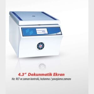ELEKTROMAG M4812 P II  Santrifüj 5000 rpm / 12X15 ml