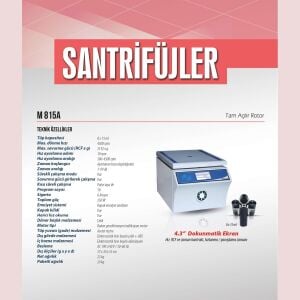 ELEKTROMAG M815 A Santrifüj 4500 rpm / 8X15 ml