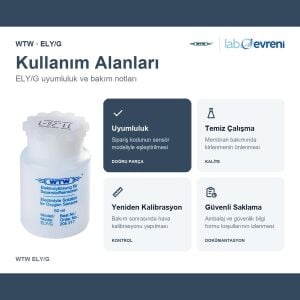 WTW ELY/G Galvanik Oksijen Sensörü Elektroliti | 50 mL | 205217