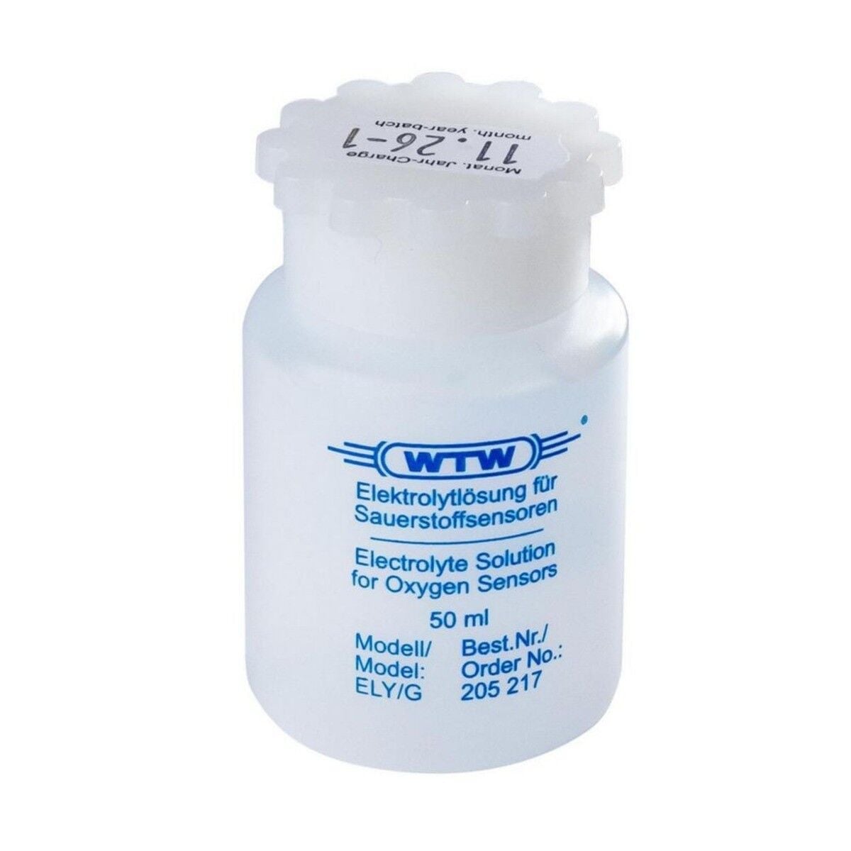 WTW ELY/G Galvanik Oksijen Sensörü Elektroliti | 50 mL | 205217