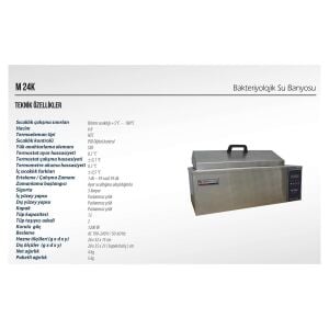 ELEKTROMAG M 24K / 12 Tüp / 6 L Su Banyosu